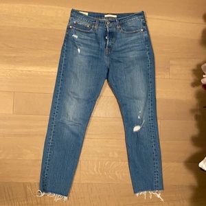 Levi’s Wedgie denim